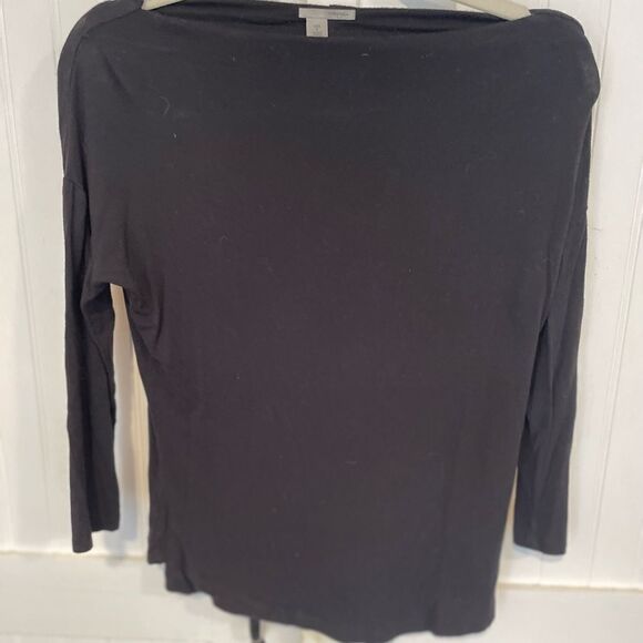 HALOGEN long sleeved black shirt size XXSP - Picture 5 of 5